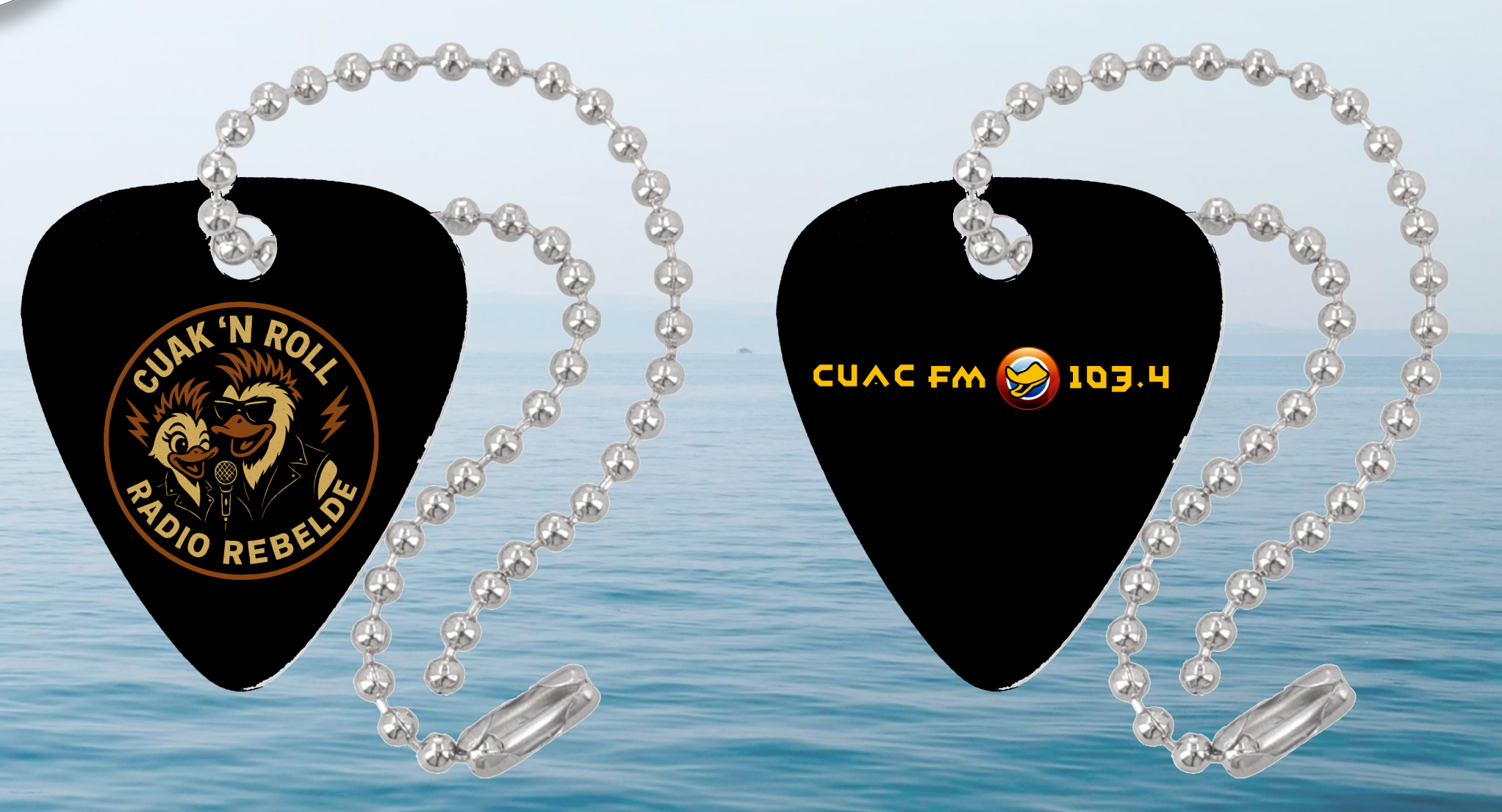 Colgante púa Cuak ´N Roll