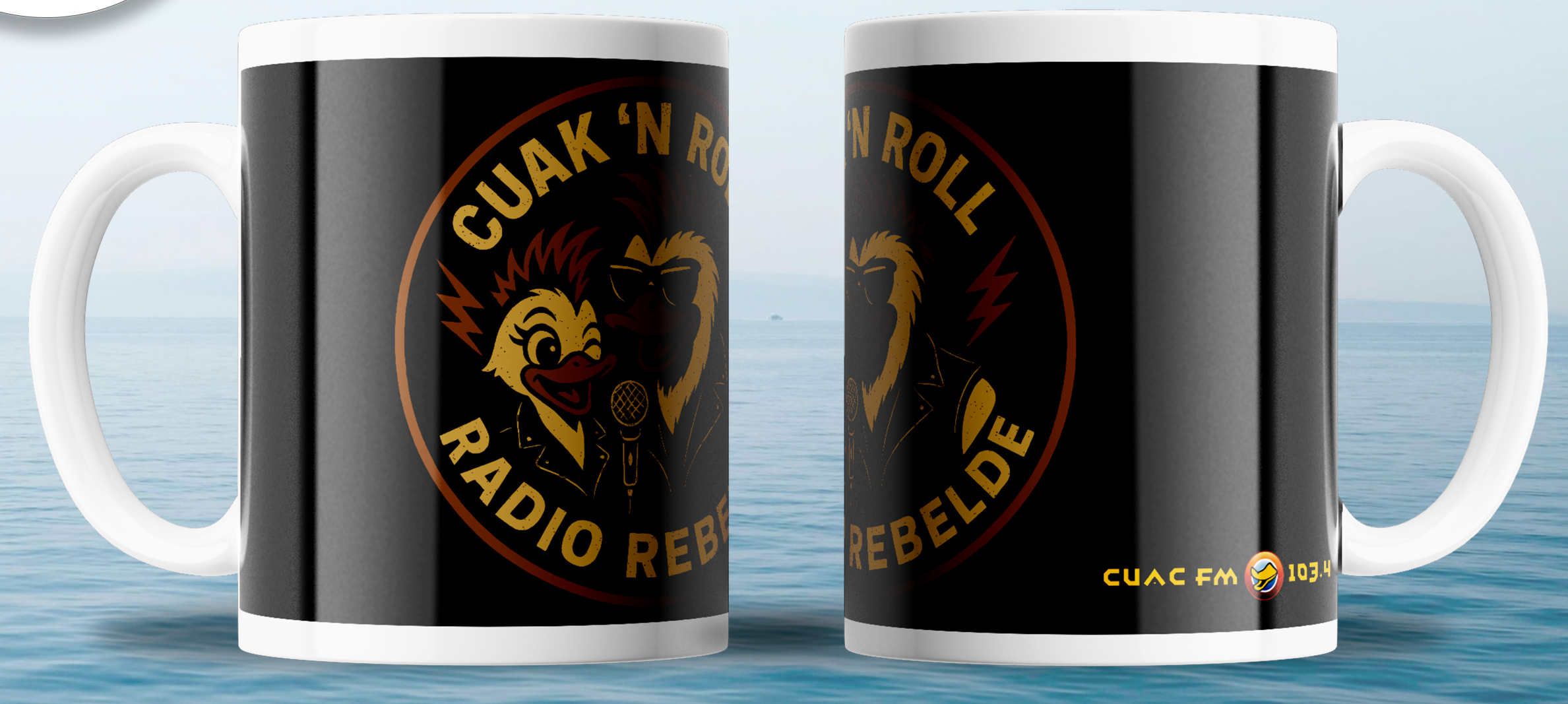 Taza Cuak ´N Roll